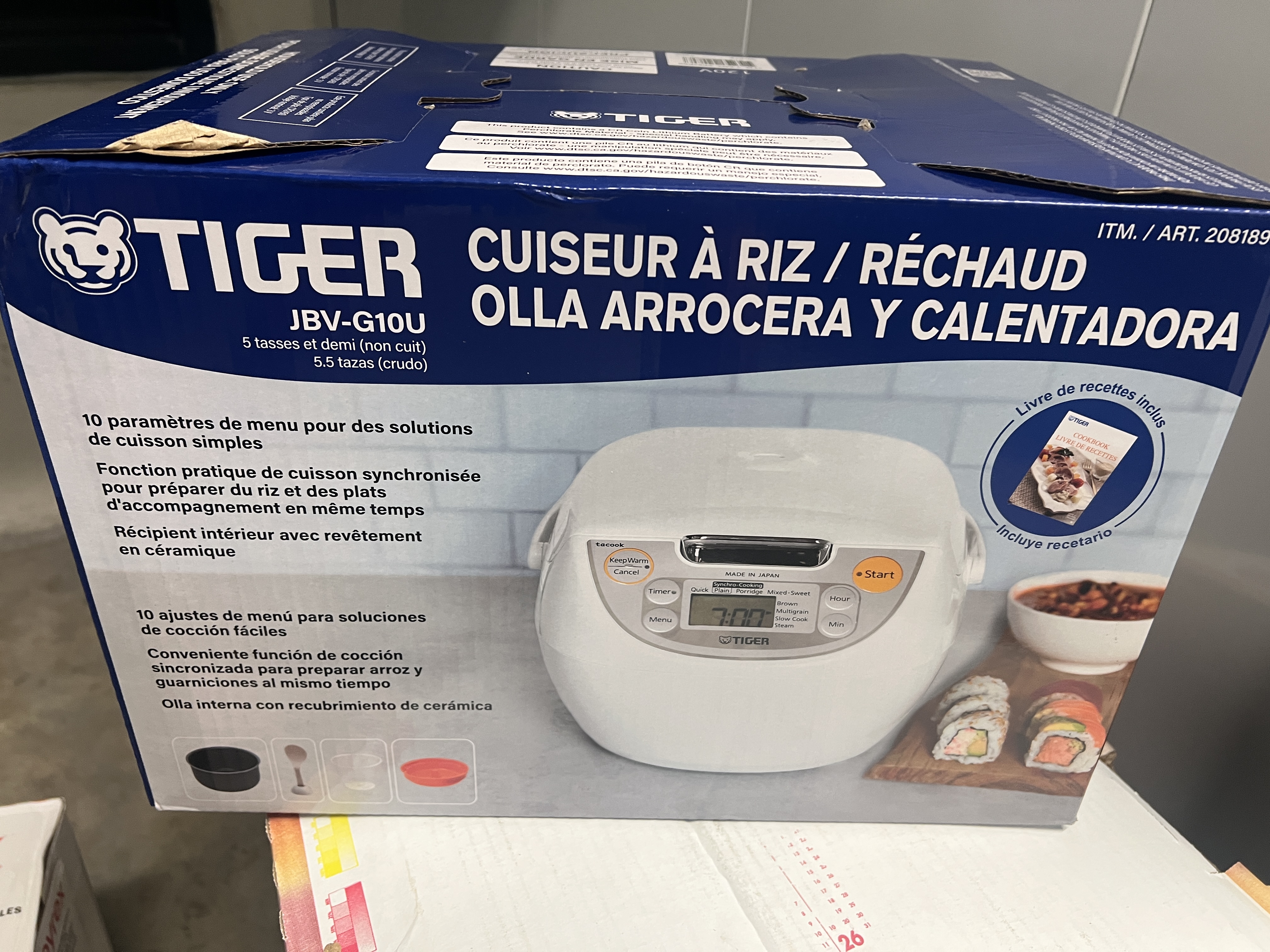 TIGER RICE COOKER