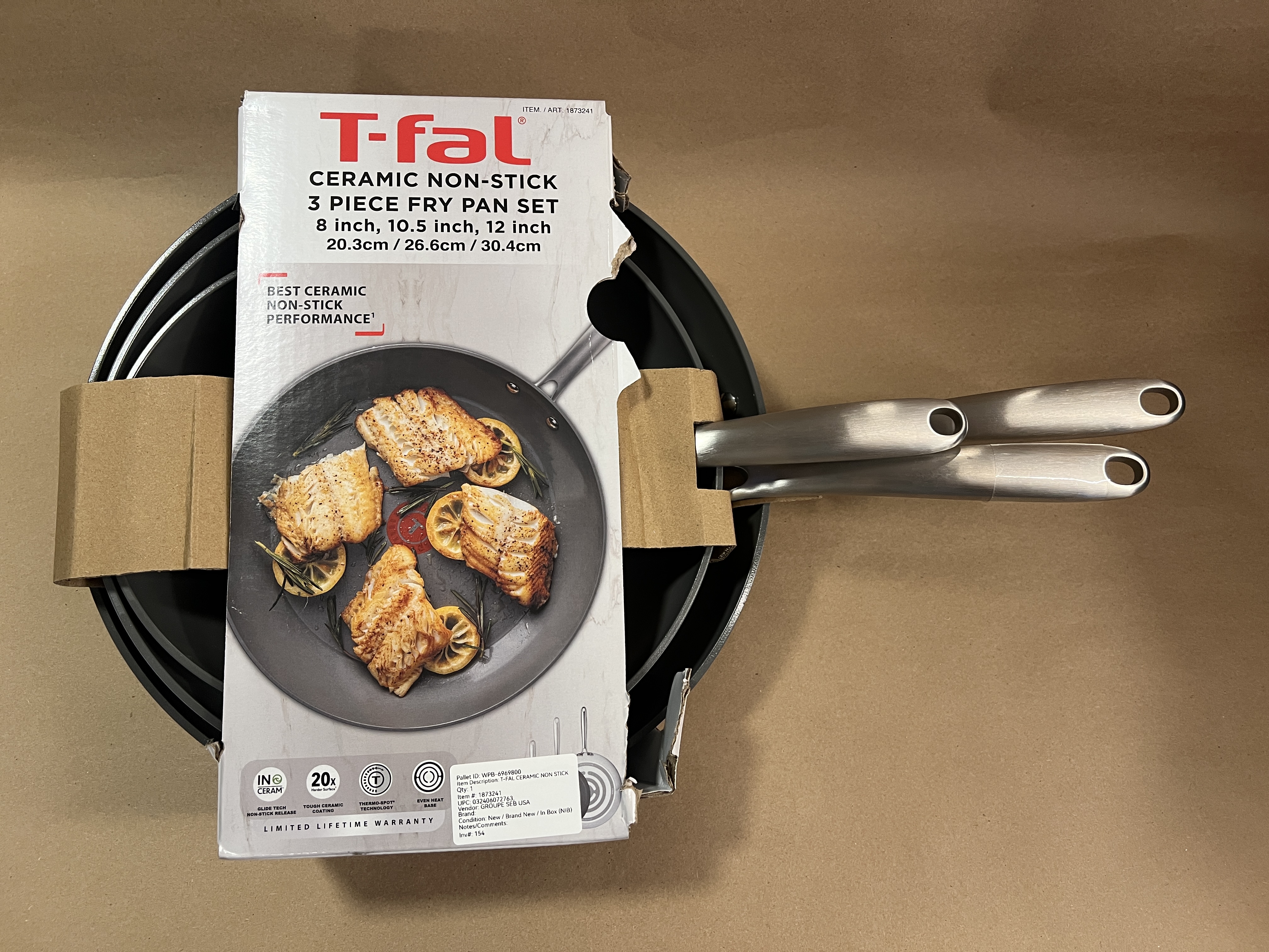 T-FAL CERAMIC NON STICK