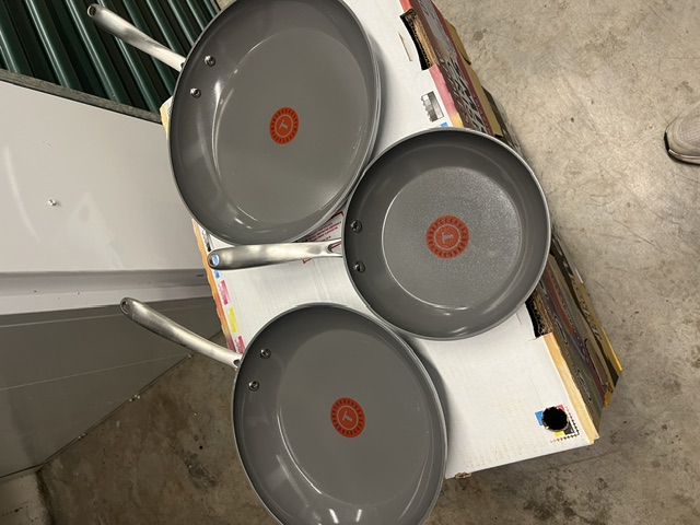 TRAMONTINA 3PC SS C GRAY