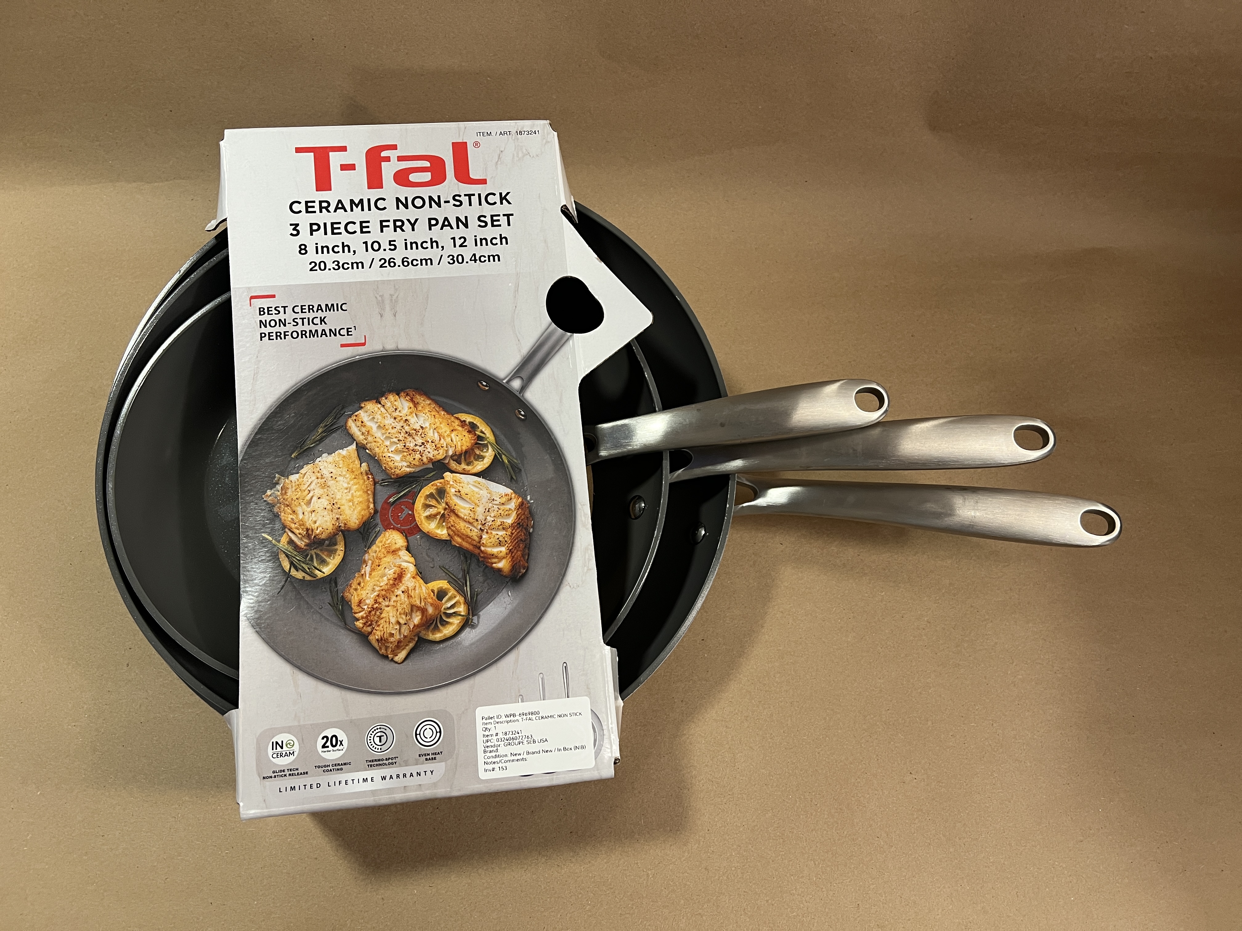 T-FAL CERAMIC NON STICK