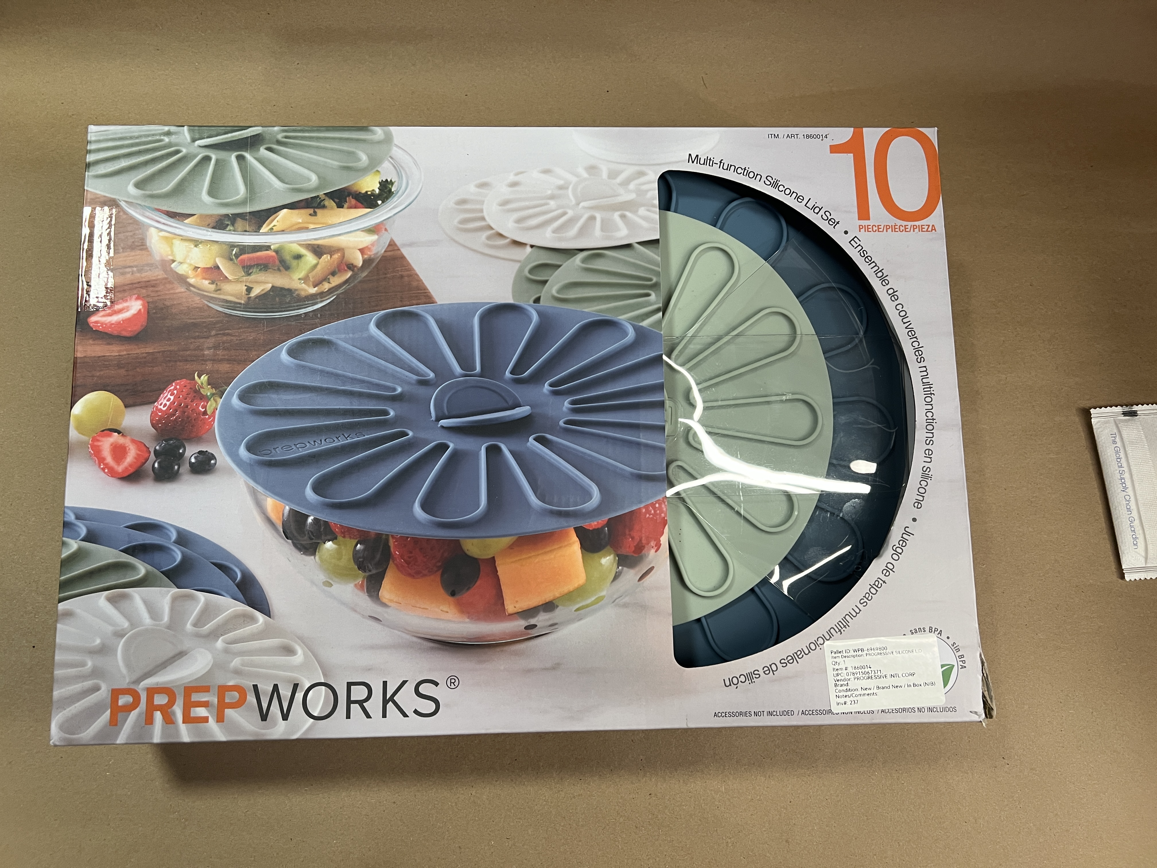 PROGRESSIVE SILICONE LID