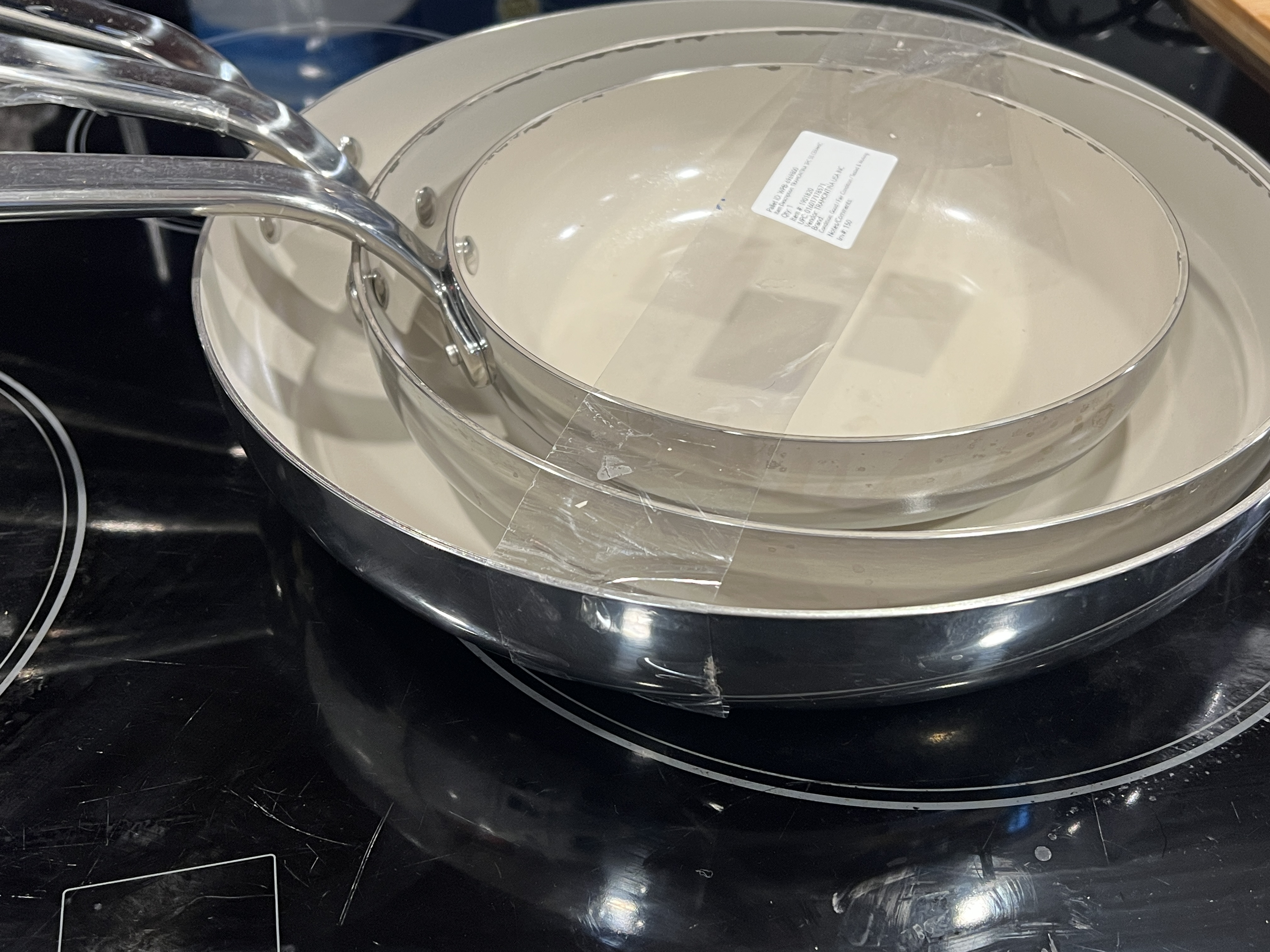 TRAMONTINA 3PC SS CERAMIC