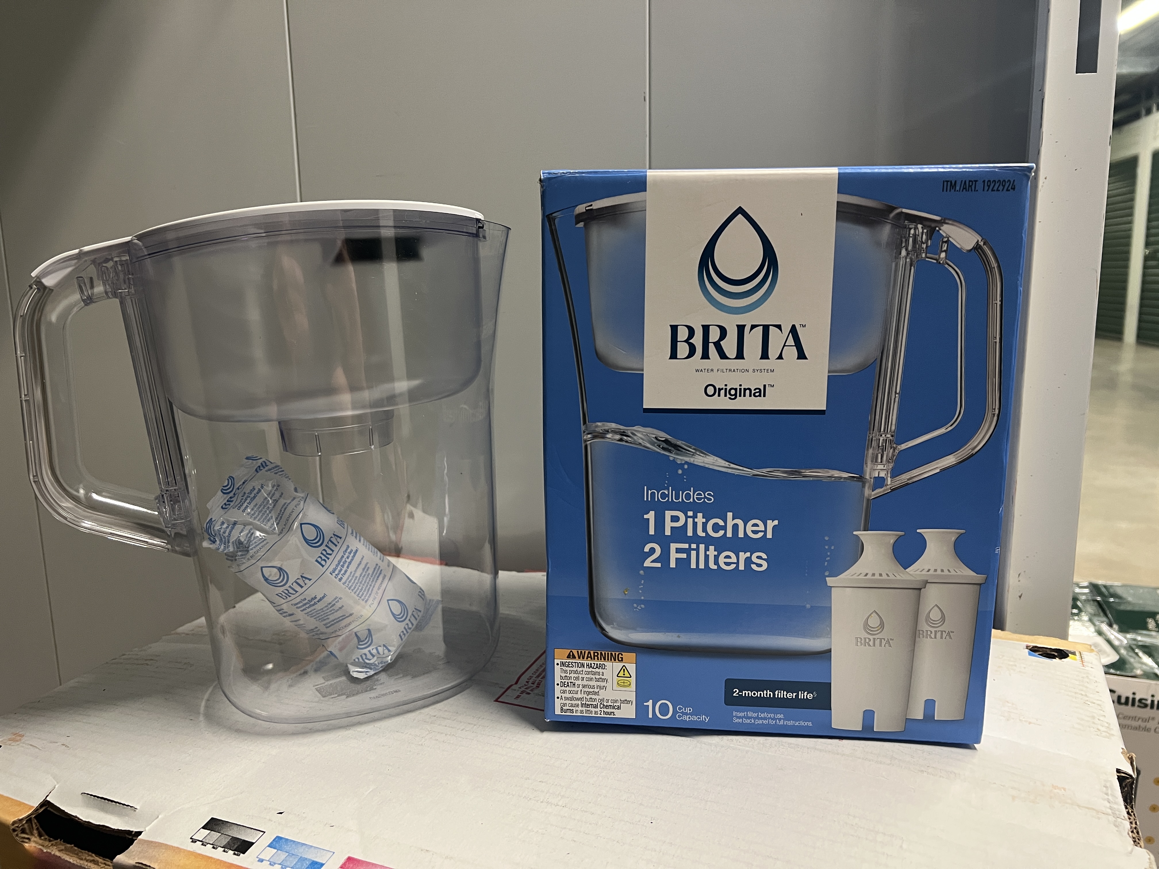 BRITA WATER PITCHER